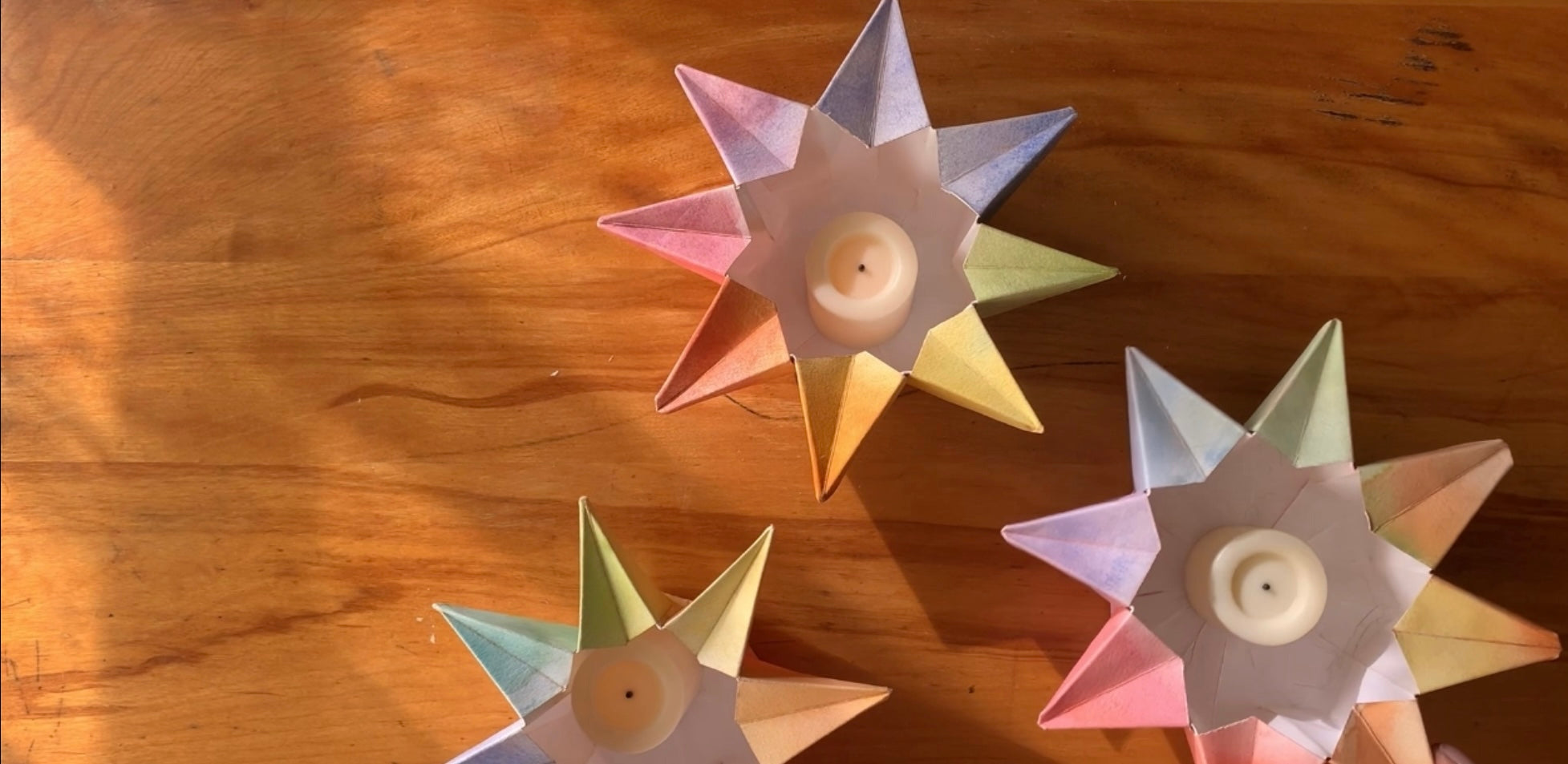how to make a paper star lantern