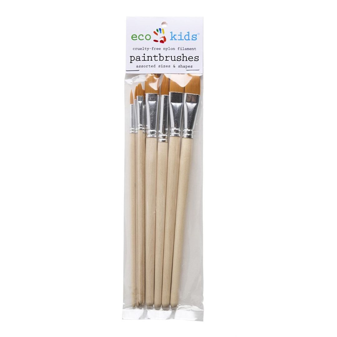 Watercolor Brush Assortment, Natural Wood, Assorted Sizes, 12