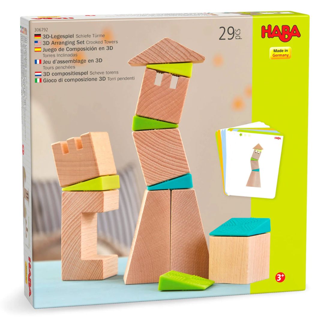 HABA Crooked Tower Wooden Blocks