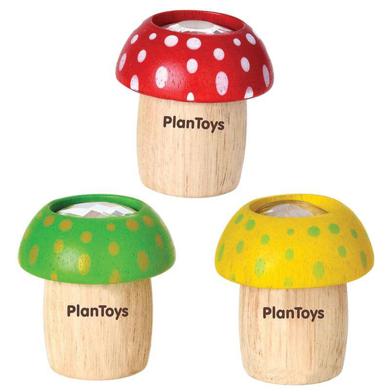 Mushroom Wooden Sensory Tray