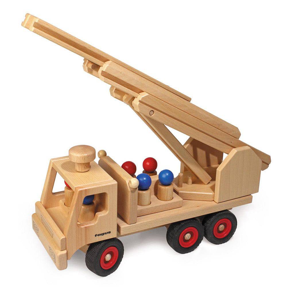 Wood fire cheap truck toy