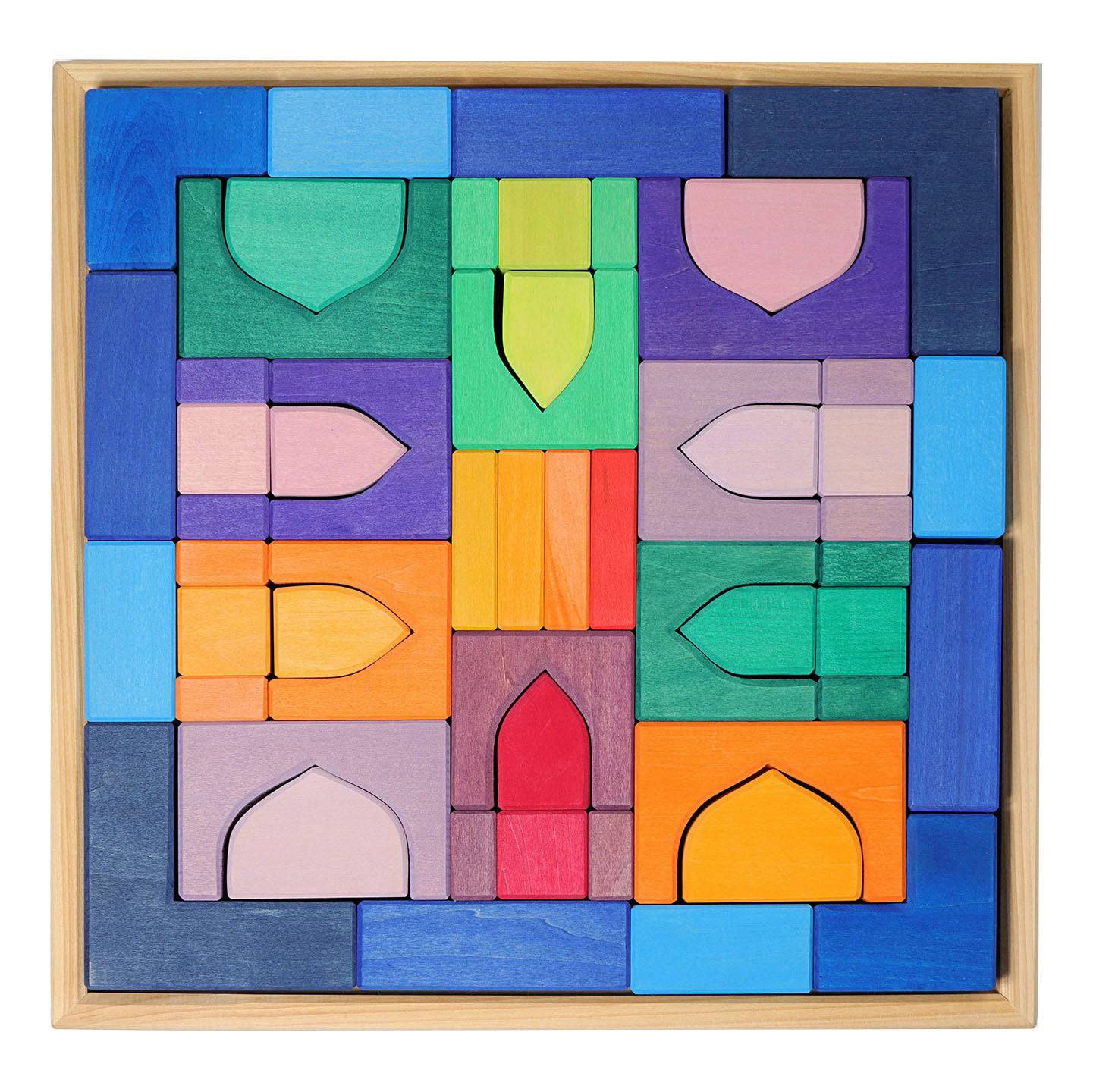 Large Squares for Pattern Block Set