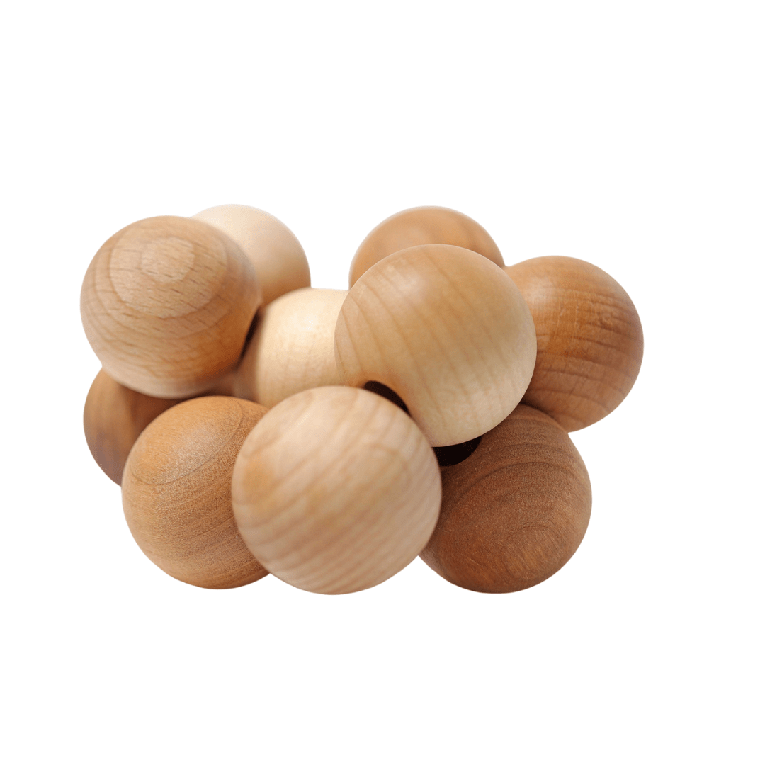 36 Extra Large Wooden Beads (Grimm's)