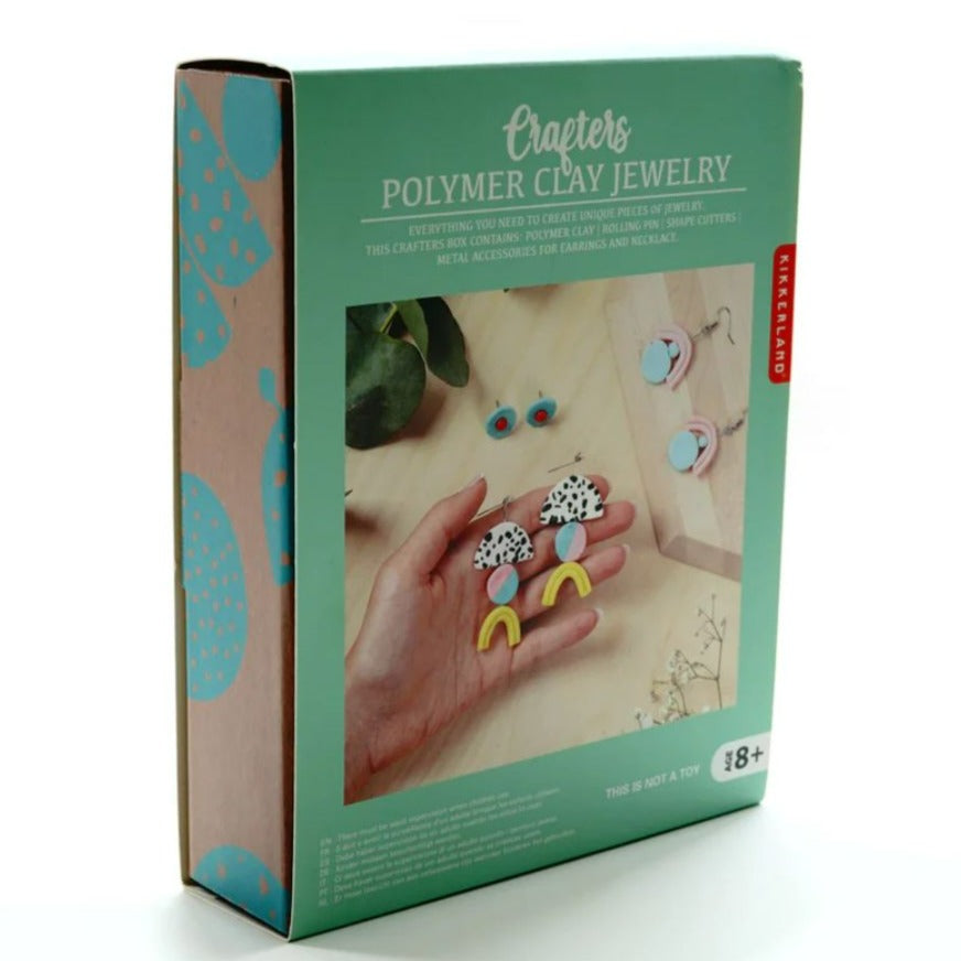 Kikkerland Crafters Polymer Clay Jewelry Kit