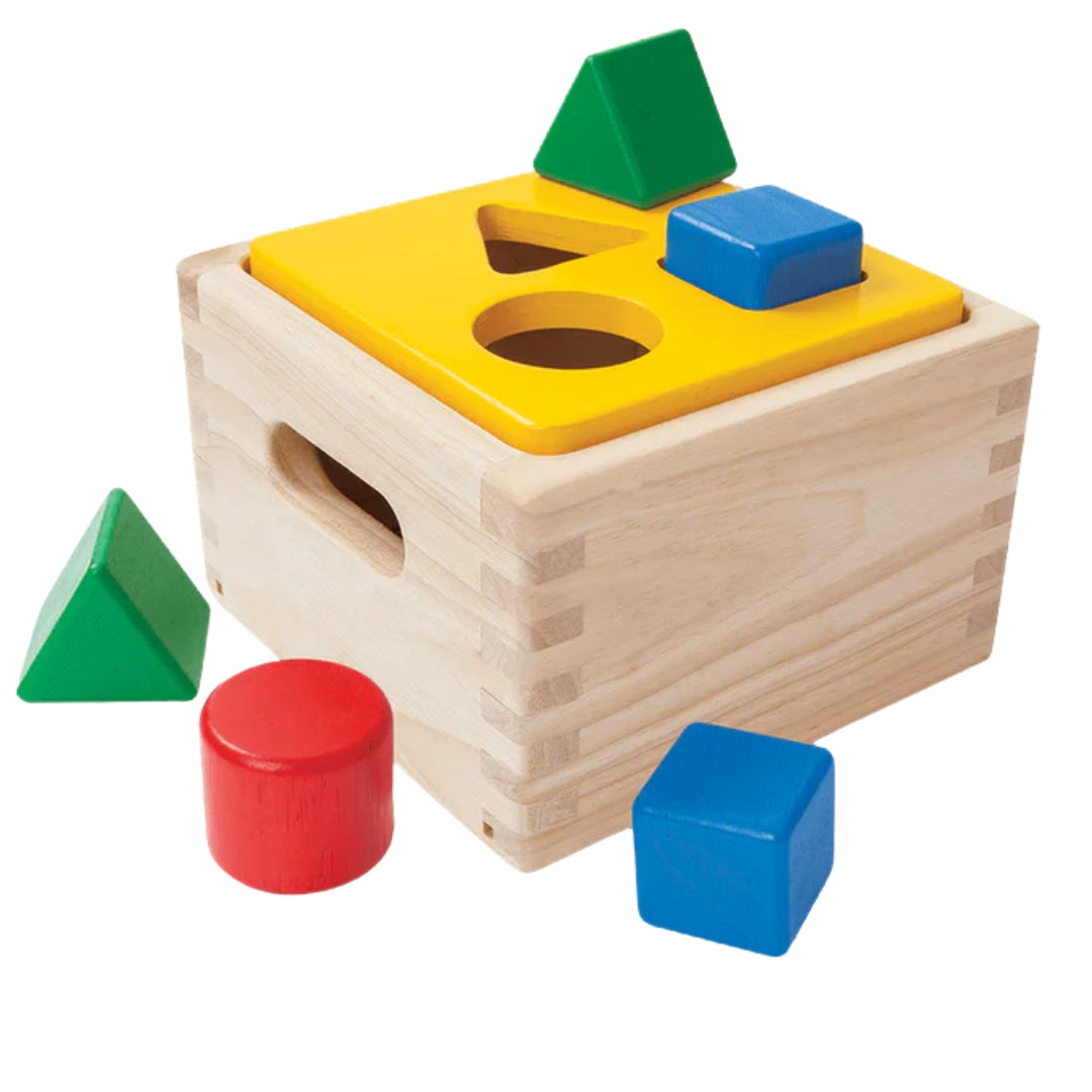 Block Toys Shape Sorter Puzzle Box Baby Toddler Buildings Educational Gifts  USA