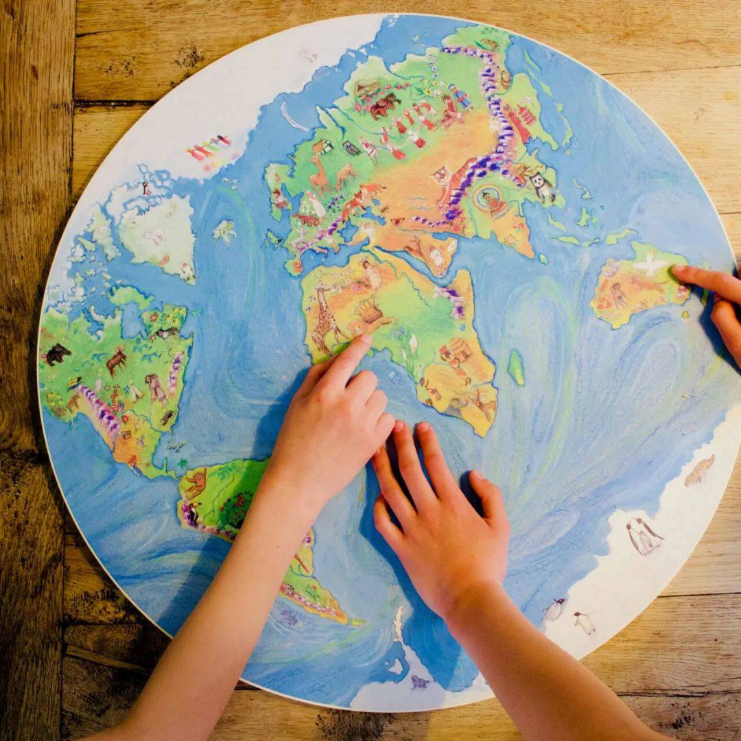 Map World map for kids