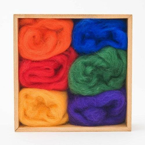 WINTER WONDERLAND Color Range, Wool Roving, 4 Ozs Pack, Wool Roving for  Felting Soap, Spinning Fiber, Wool Roving Needle Felting Supplies 