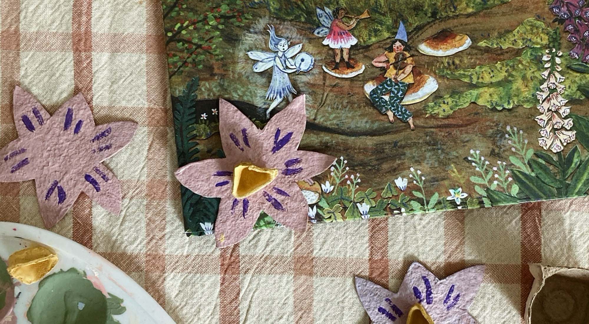 Backyard Fairies Book Craft
