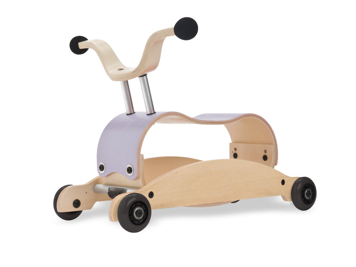 Mini Flip 2-in-1 Wooden Ride-On and Rocking Toy