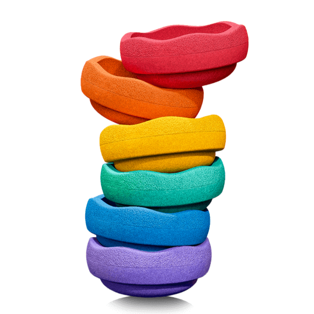 Stapelstein® Mini Rainbow Stackers - Classic Rainbow