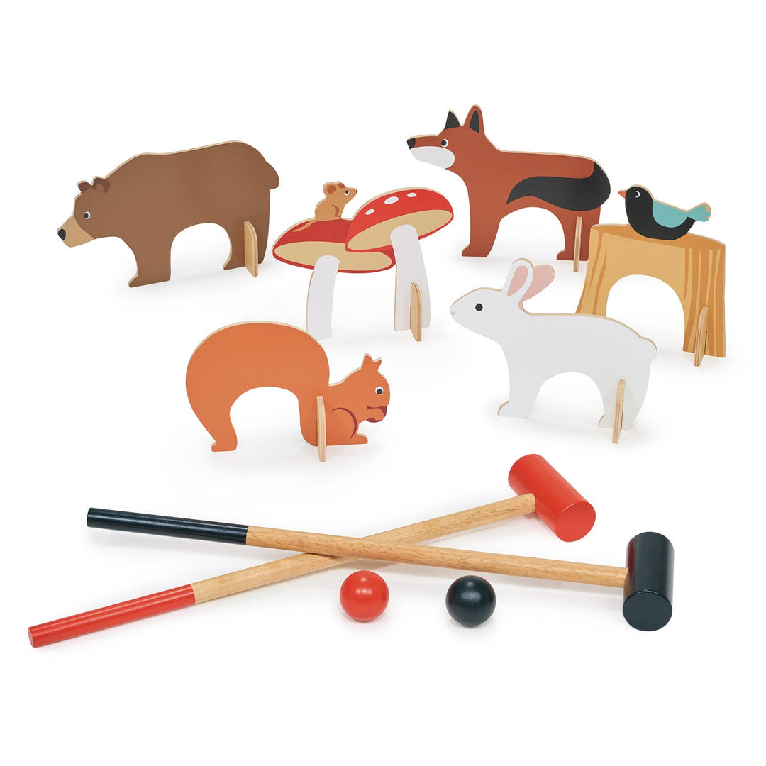 Tender Leaf Toys Woodland Wooden Animals Set