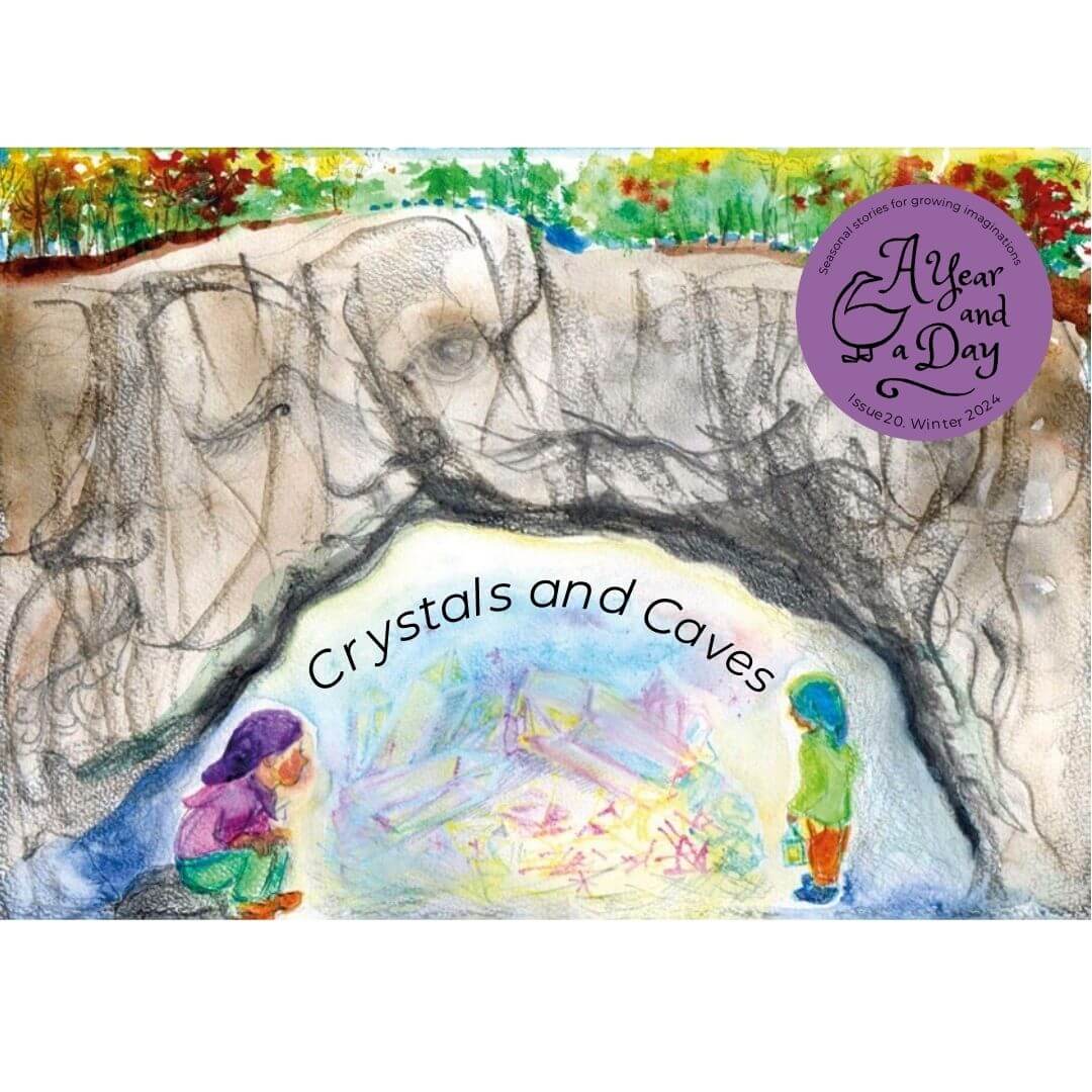 A Year and a Day Magazine Issue 20 Crystals and Caves cover