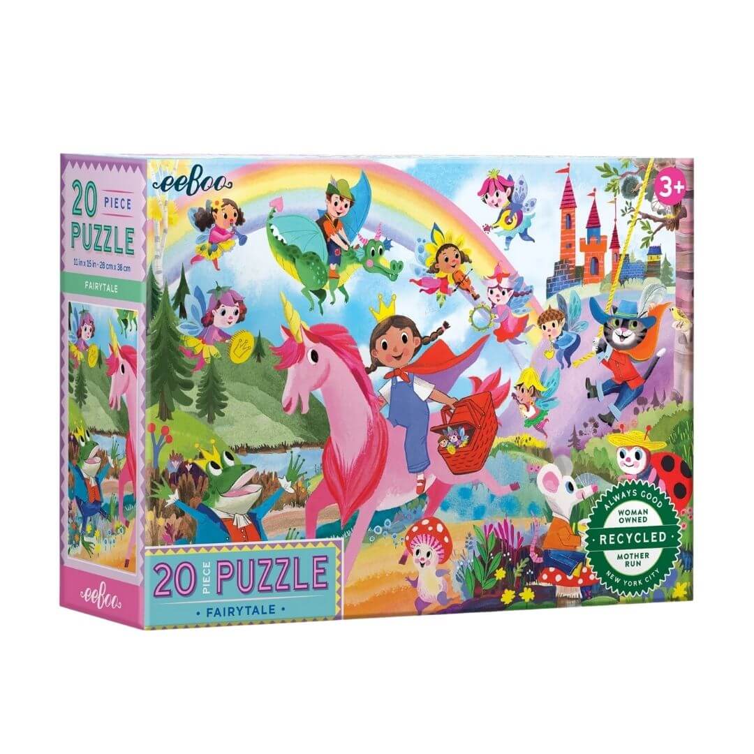 20 piece Fairytale large piece puzzle from eeBoo