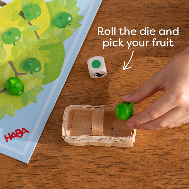 Roll the die and pick your fruit!