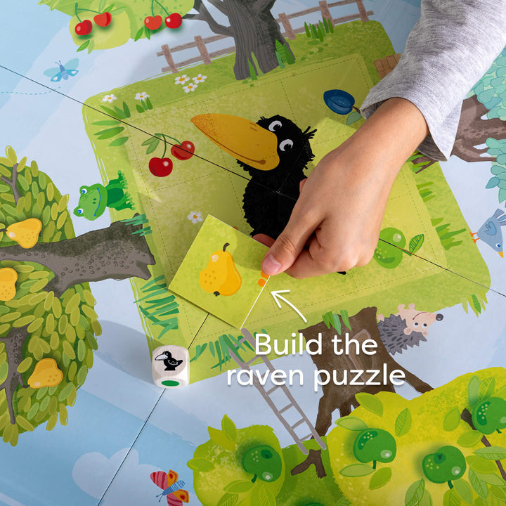 Build the raven puzzle