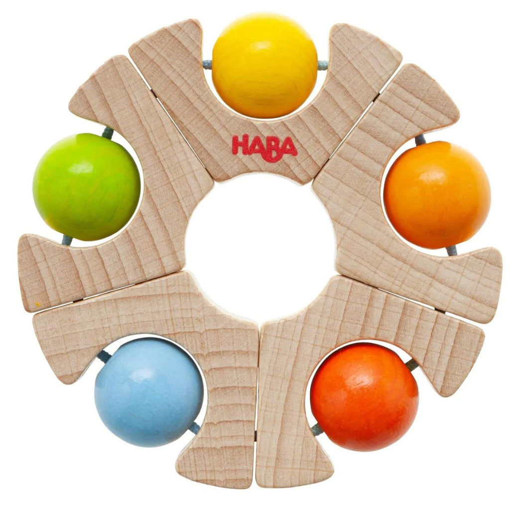 HABA Rainbow Wheel Grasping Toy