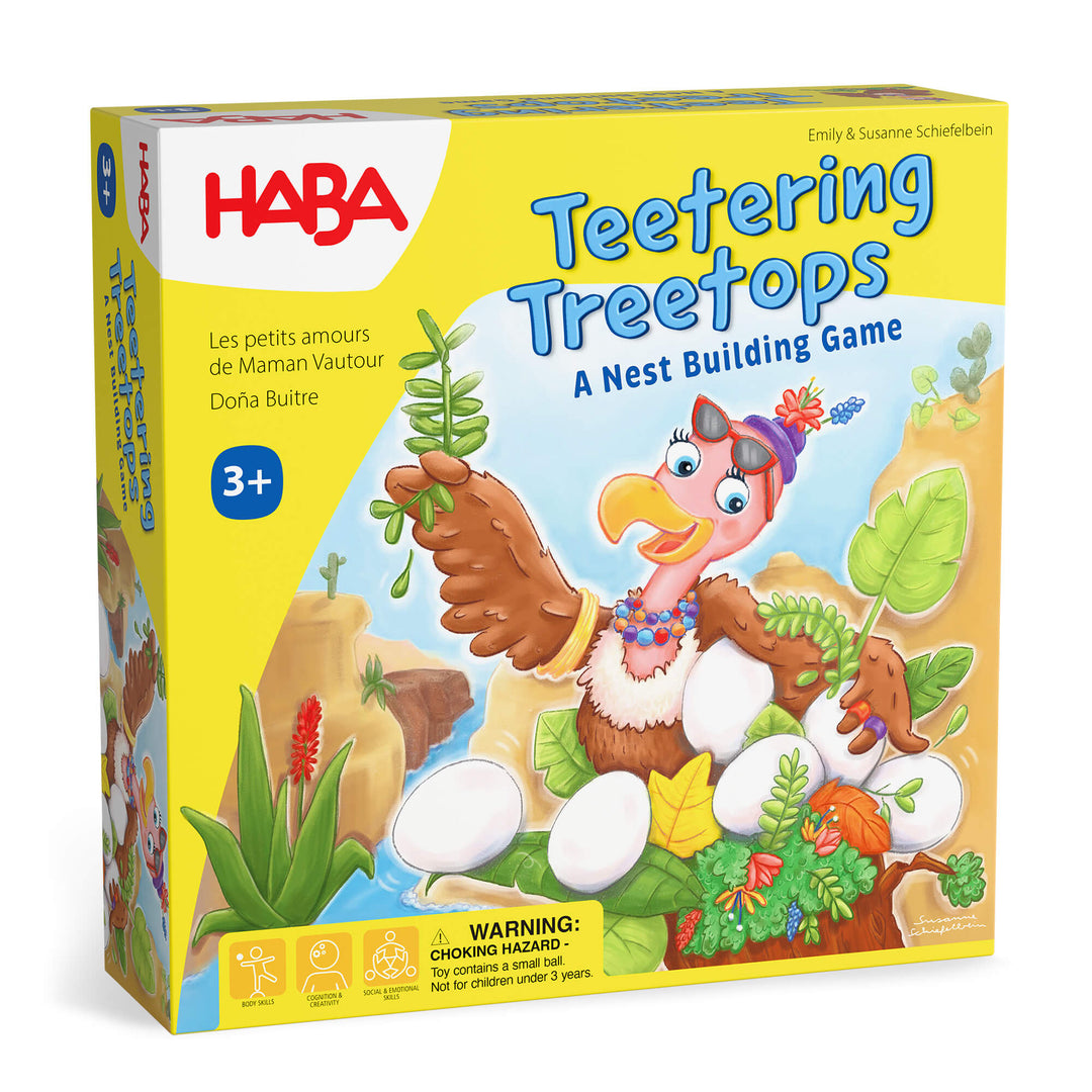 HABA Teetering Treetops Nest Building Game