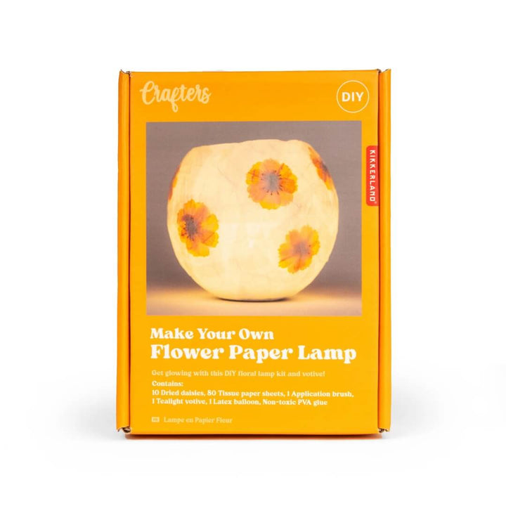 Make Your Own Flower Paper Lantern Kit from Kikkerland