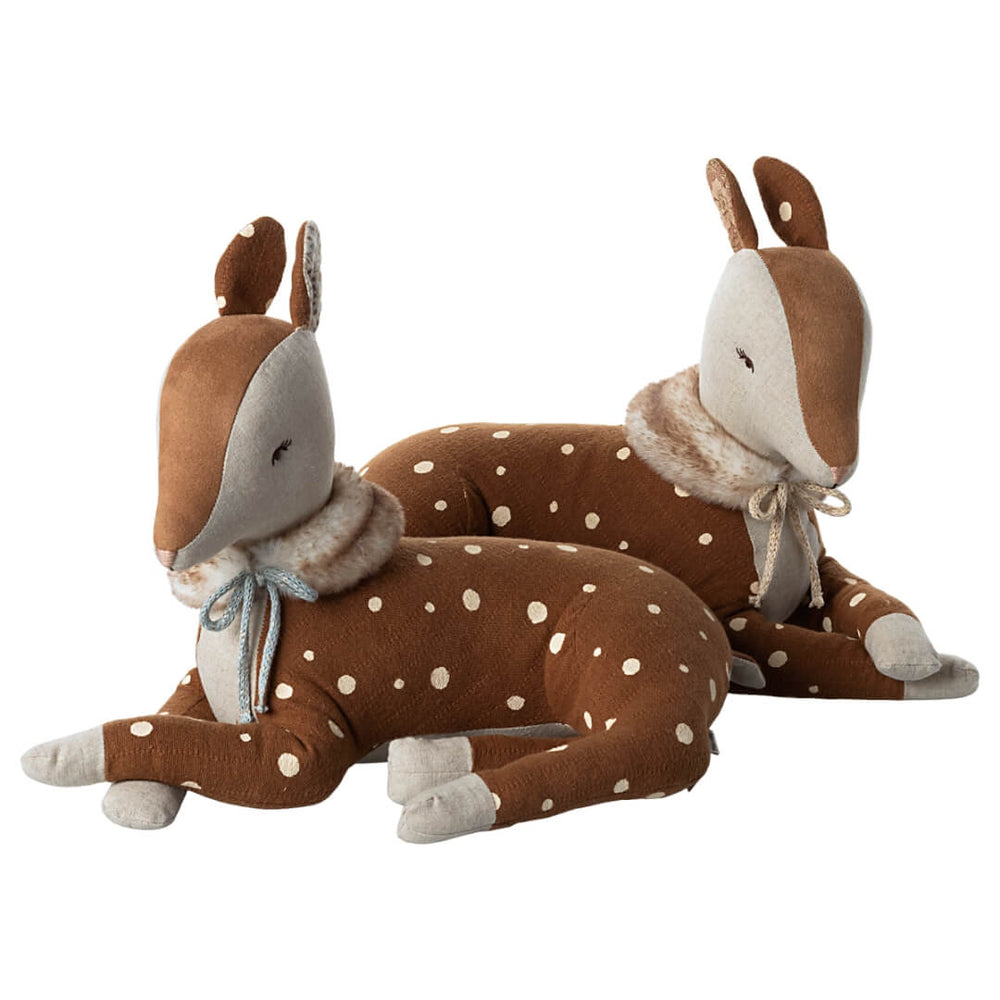 Pair of cozy bambi deer from Maileg