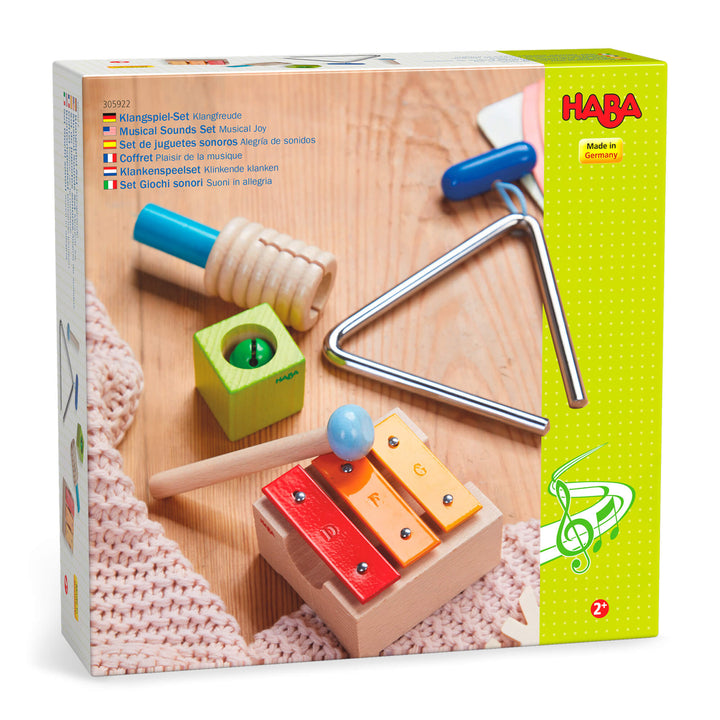 Musical Sounds Musical Joy play instrument set packaging box