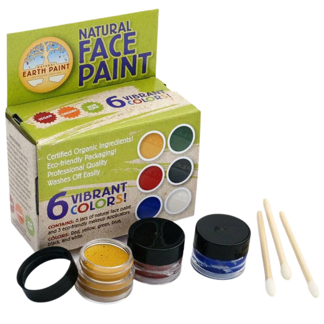 Mosaiz Face Paint Crayon 24 Colors with 12 Metallics Face Painting