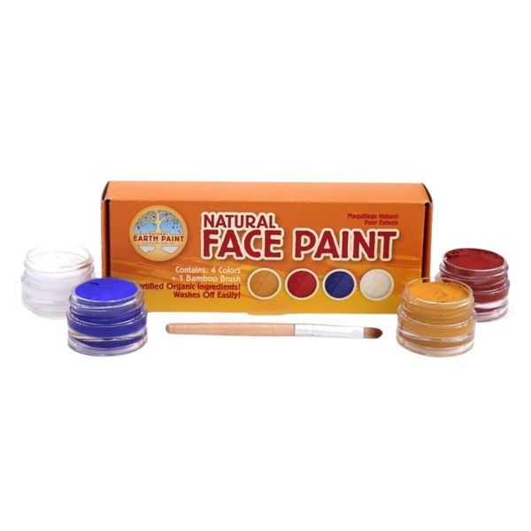 Individual Jars of Face Paint - Natural Earth Paint