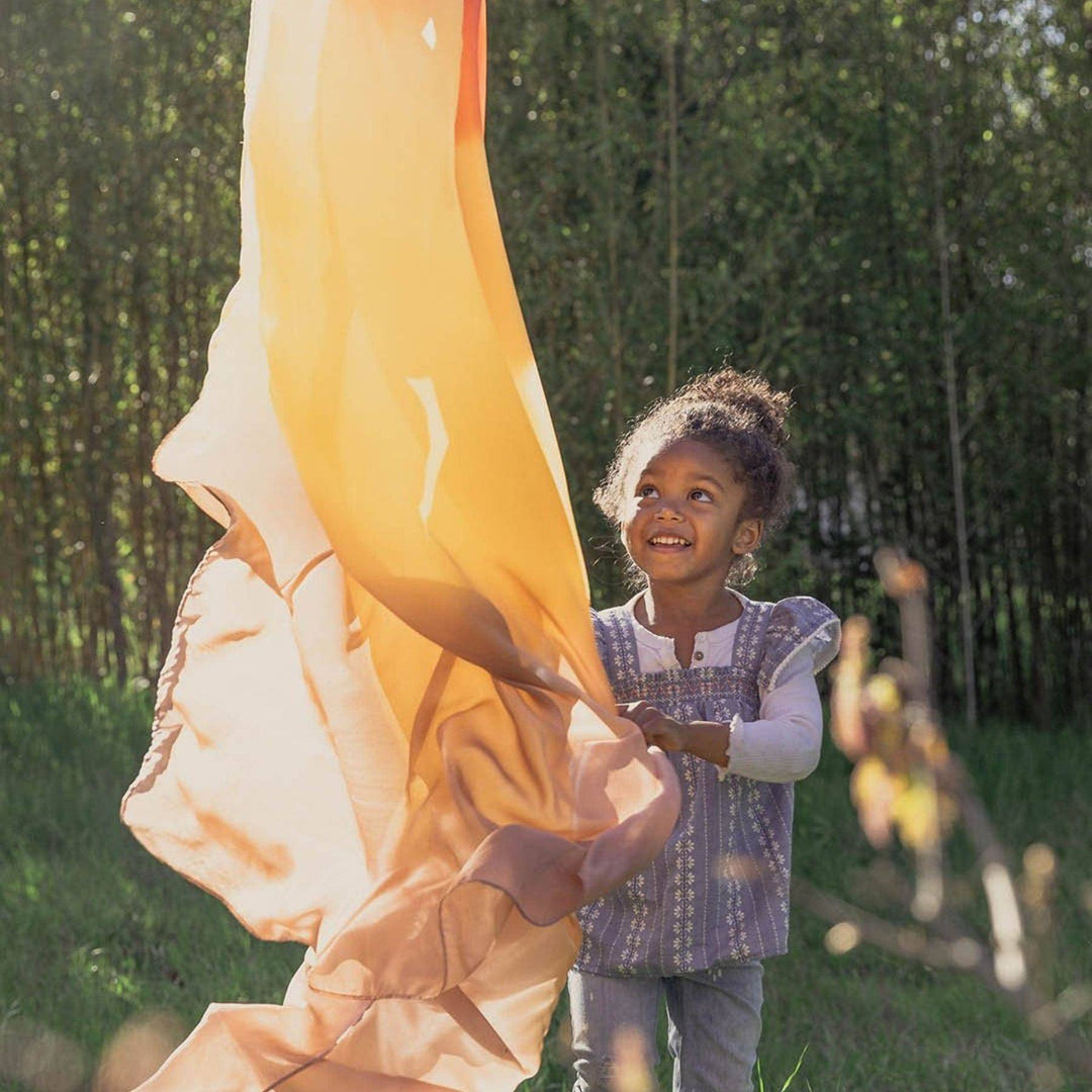 Playsilk Display Wooden Moon and Stars - Alder & Alouette