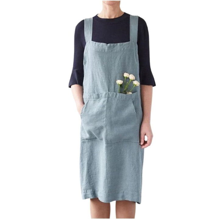 Fog Linen Pinafore Apron (Child and Adult Sizes)