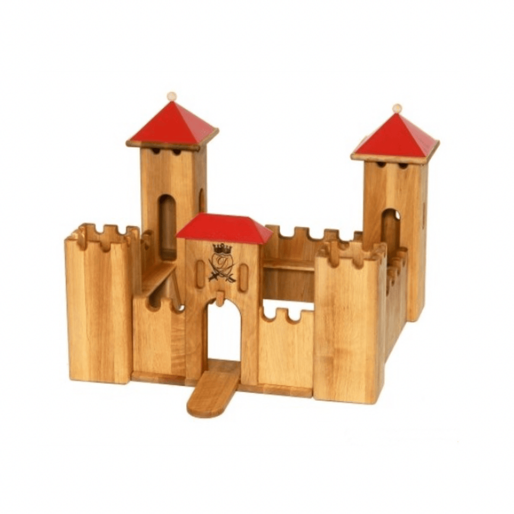 Classic Wooden Toy Castle