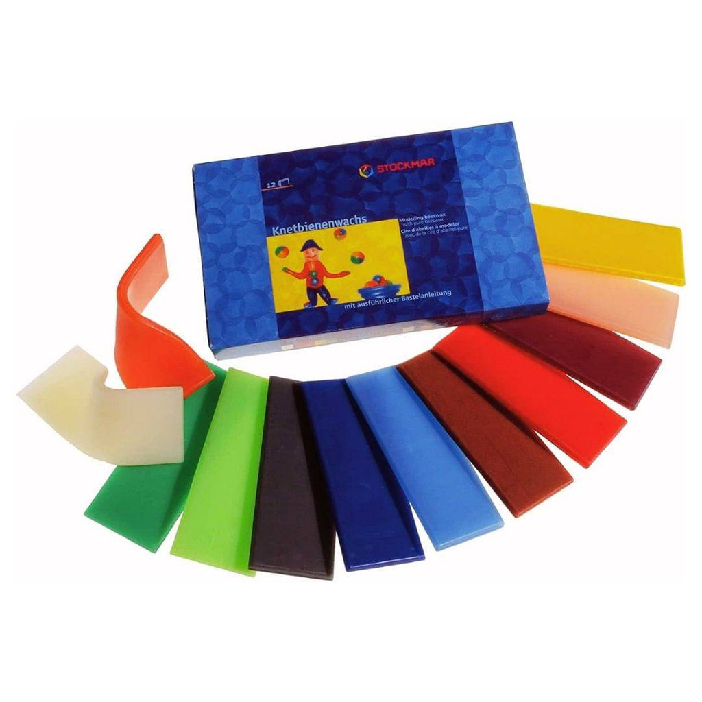Stockmar Modeling Beeswax - 3 Assorted Pieces Red Yellow Blue - Challenge &  Fun, Inc.