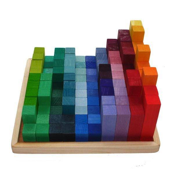 Grimms large sale stepped pyramid blocks