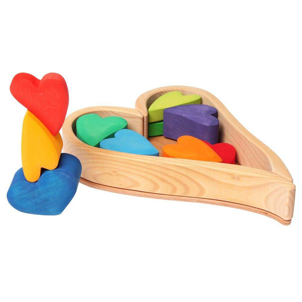 Waldorf Rainbow bowls/kids felt toy/eco friendly toys/desk organizer/w –  The Yarn Kitchen