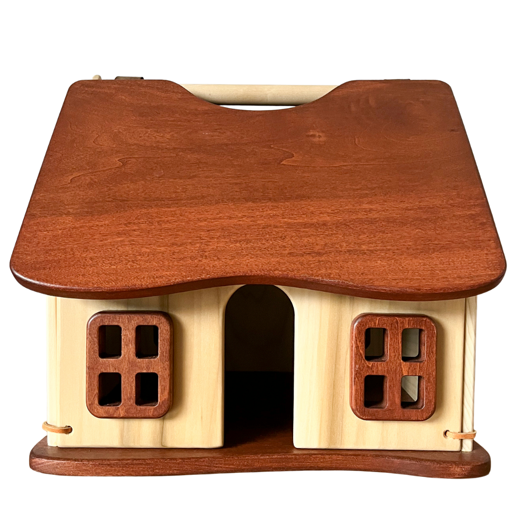 Folkwood Gnome Cottage Waldorf Toys Small World Play Natural Wooden Toys  Steiner COTTAGE ONLY 
