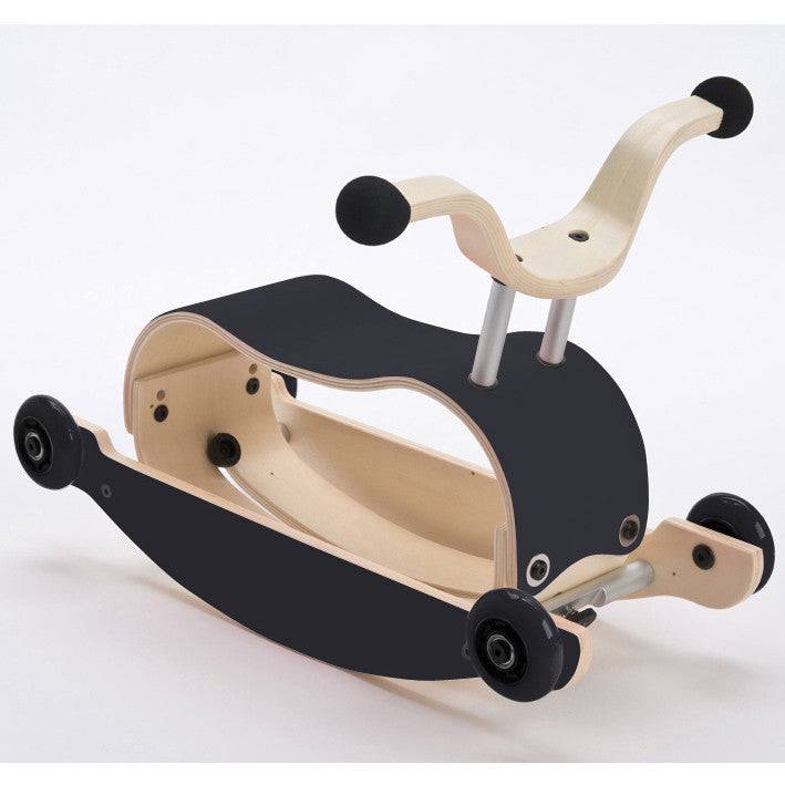 Mini Flip 2-in-1 Wooden Ride-On and Rocking Toy